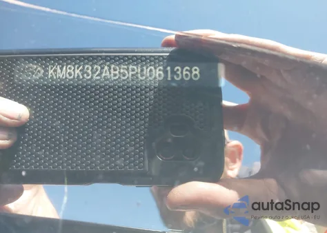 2023 Hyundai Kona Sel z USA, uszkodzony, nr VIN KM8K32AB5PU061368